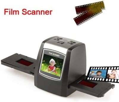 Film Scanner for 35mm Film and Slides - Convert Film Negatives and Photo Slides to JPG Digital Files