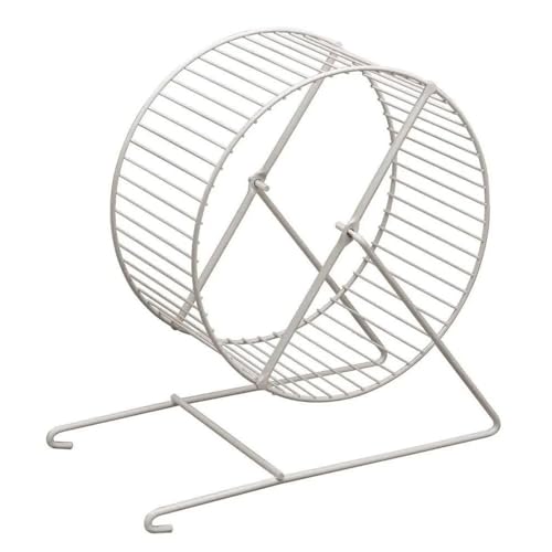 FERPLAST Rueda GIRATORIA DE Metal para Hamster 24X25CM