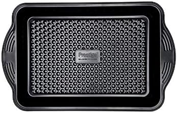 Prestige - Aerolift - 9 Inch Round Cake Tin - Non stick Bakeware - Cushion Base - Fridge Freezer and Dishwasher Safe - Carbon Steel - 22 x 4 cm