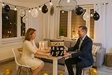 KAMACA Originelles Dekokissen Kissen mit 3 Taschen zum selber Befüllen Größe 43x43 cm tolles Geschenkzum runden Geburtstag (50. Geburtstag)