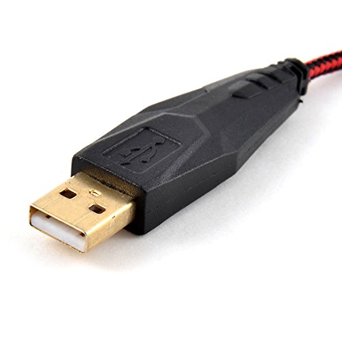Ratones de juego con cable 4000 dpi para setups de streaming 4
