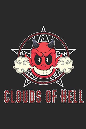 Preisvergleich Produktbild Clouds Of Hell: Notizbuch für Dampfer und E-Zigaretten Liebhaber