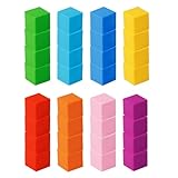 Générique Magnetische Bausteine | 32-teiliges Lernspielzeug, mehrfarbig, magnetisch, für...