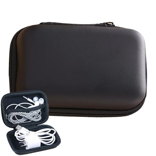 Data Cable Storage Bag, Portable Travel Electronics Organizer, Accessories Carry Case, Tech Organizer, Storage Bag for Cable, Cord, Charger and Earph