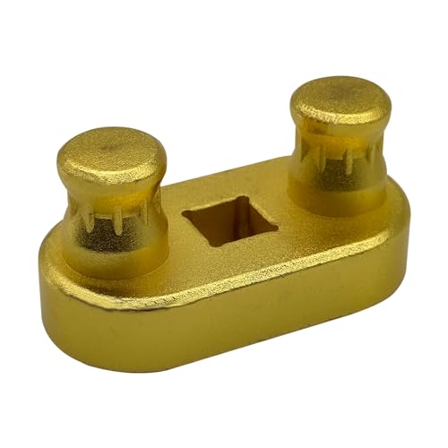 Image of 77455 Cable Bender Tool, Connects to 1 /2'' Ratchet, Wire Bender Tool-Maximum Bending Up to 500 MCM, Gold