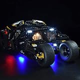 SINI Kit Déclairage led pour LEGO 76240 DC Batman la Batmobile Tumbler, Jeu De Lumière Compatible avec Lego 76240 - modèle Lego non inclus