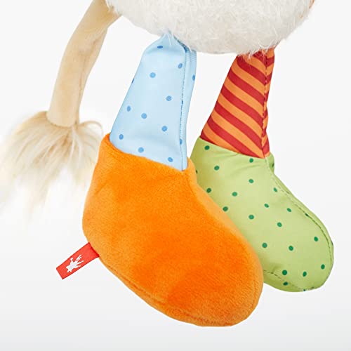 Doudou vache patchwork pour apaiser bébé et enfants de 0 à 8 ans - 5