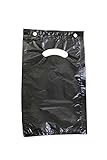 PGV Hundekotbeutel - Blickdicht - SCHWARZ - 20 + 3 x 30 + 3 cm - Verschiedene Mengen (1000 Stück)