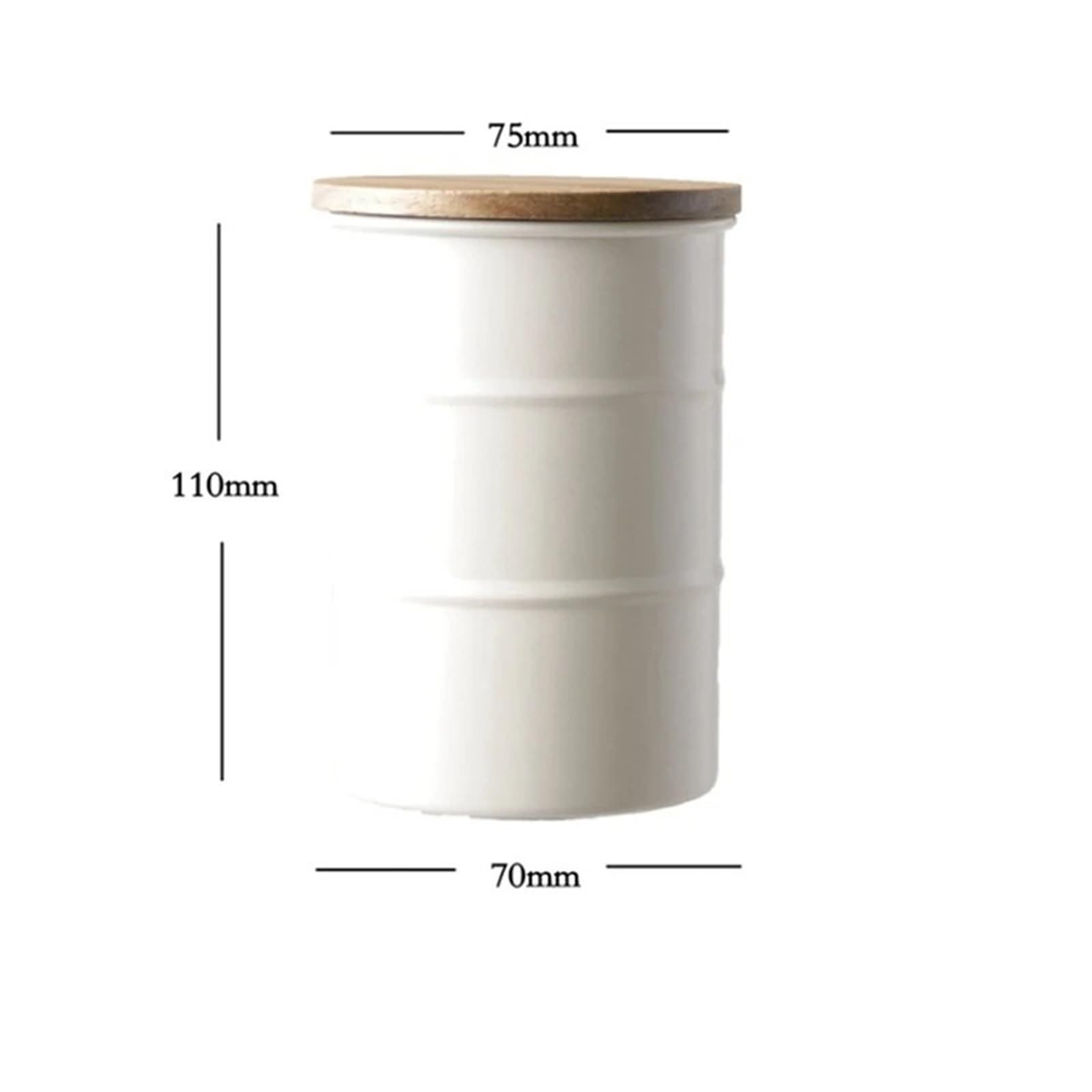 Aufbewahrungsglas Trockenfrüchte 3 stücke Edelstahl Kaffee Dosen Verschlossenen Dosen Mit Holz Deckel Kaffee Bohnen Getrocknete Obst Lagerung Jar Lebensmittel Lagerung Tank