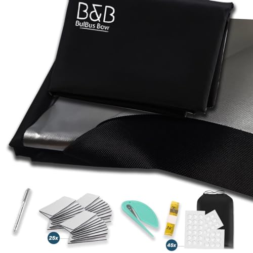 Portable Blackout Blinds Stick On for Baby Room Window 300X145CM-Travel Black Out Blinds Stick Up Blinds for Bedroom-No Drill Stick Up Blinds-Day to Night Velcro Blinds