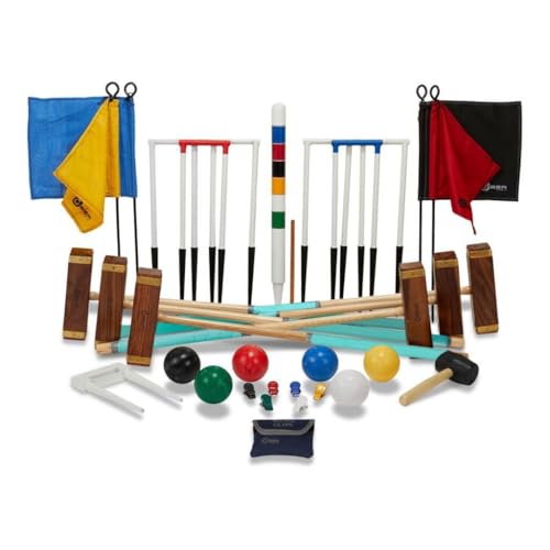 Uber Games Championship Croquet Set - 6 Player - No Storage [���s�A���i]