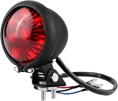 Evita alcances con la luz trasera para motocicleta de calle y su freno ultrabrillante de parada