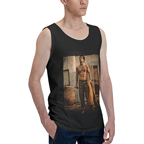 Otwaze Henry Cavill Tank Tops T-Shirt Man's Soft Vest Comfort Fashion Summer Crew Neck Sleeveless Tops Black #TOP1