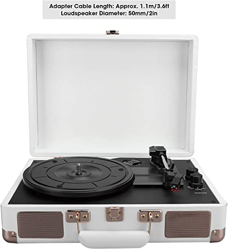 Tourne-Disque avec Haut-parleurs et Couvercle Anti-poussière – Lecteur de Vinyle à 3 Vitesses avec Aiguille Rubis… - Les Beatles, Paul McCartney, John Lennon, RIngo Starr, George Harrison Tourne-Disque avec Haut-parleurs et Couvercle Anti-poussière - Lecteur de Vinyle à 3 Vitesses avec Aiguille Rubis… – Image 4