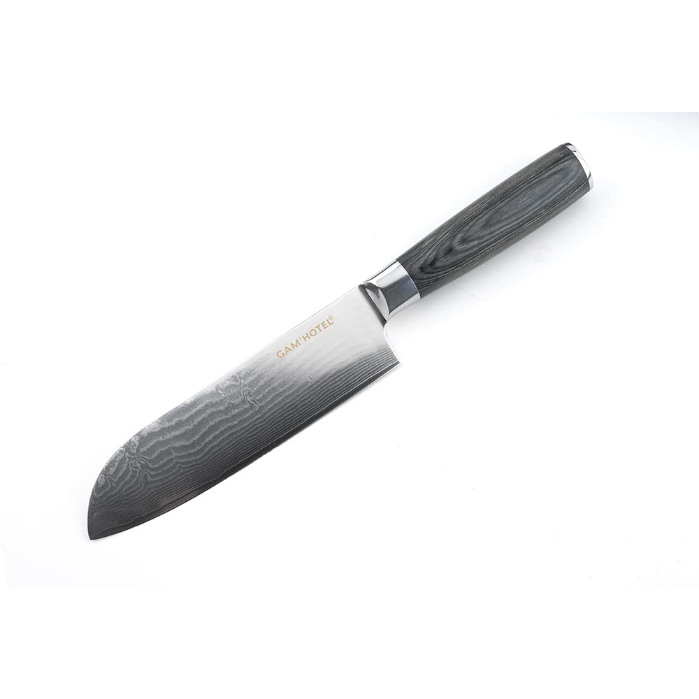 Gam'hotel - Cuchillo Santoku Damarus 29,5 cm