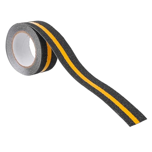 Homoyoyo Cinta Antideslizante Adhesiva para Señalización de Advertencia en Escaleras y Pisos Fluorescente Reflectante 5 CM Ancho X 5 M Largo
