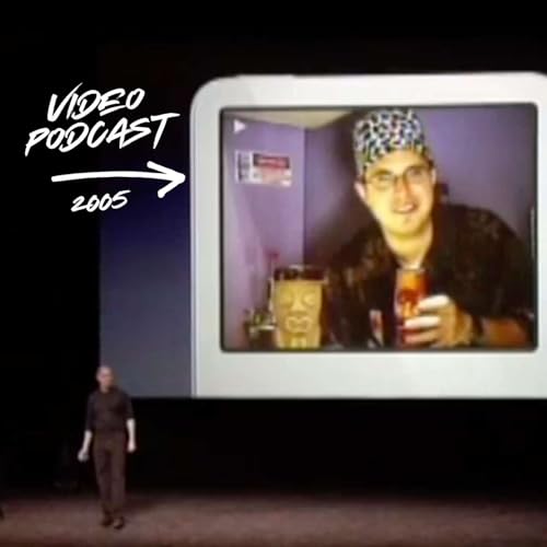 Steve Jobs demoed video podcasting back in 2005