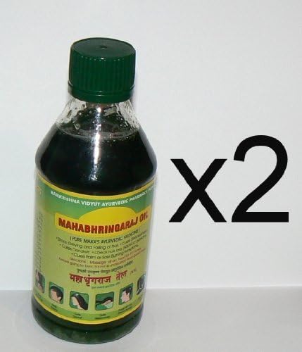 Oil 2 bottles of 200 ml ea, Scalp Massaging Oil Ramakrishna Pharma Brand - Ayurvedic Medicine