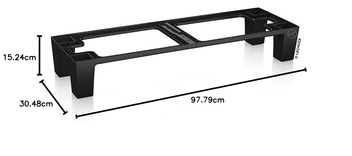 LECHUZA TRIO Cottage 30 base nera 15012