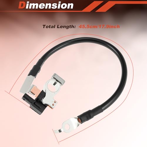 INFINAUTO Negative Battery Cable W/IBS for BMW 328i 335i 328xi 335xi 3.0L by INFINAUTO - Used condition - Image 6