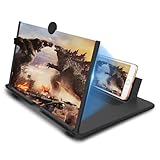 Severnier Handy bildschirmlupe 16 Zoll, Bildschirmlupe für Smartphones 3D HD,...
