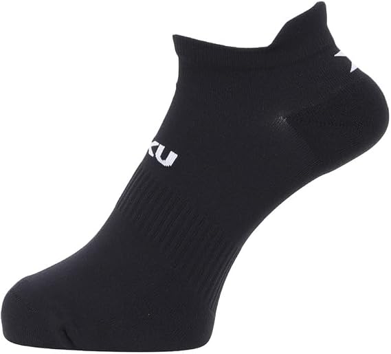 2XU Ankle Socks Pack of 3 - Three/Colour-Large,Compression Ankle Socks for Outdoor Trail Running Hiking All Season Socks Moisture Wicking Control,