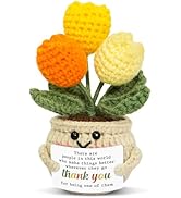 Amazon.com: OASSIE Thank You Gifts for Women - Mini Tulip Positive