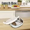 Gaeirt Box, Thickened Lunch Box Portable Stainless Steel Lunch Box with Sealing Rubber for Outdoor Camping for Work