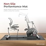 Sunny Health & Fitness Non-Slip Home Gym Mat – Workout Floor Protection Foam Pad for Treadmill, Bike, Elliptical, Yoga and Exercise Equipment or Standing Desk in 4 Size Options - Image 5