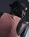 Nike Zenvy Rib Women's Dri-FIT Tank Top, Canyon Pink/White (US, Alpha, X-Large, Regular, Regular, Canyon Pink/White - 634)