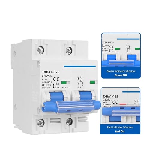 Protector contra sobrecarga DZ47 125A frena averías eléctricas 2