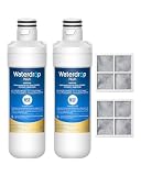 Waterdrop Plus LT1000PC Refrigerator Water Filter and Air Filter, 2 Combo