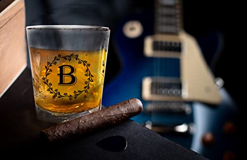 Bisyata Monogram Shot Glasses Personalized Initial, Unique Gift For Women, Men, Mom, Dad, Mothers Day, Fathers Day, Wedding, Birthday, Party Favors, Holiday - 2Oz - Set Of 6. With Gift Box G #TOP3