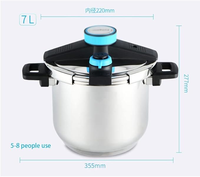 Olla a Presión Acero Inoxidable 4L GGGUOJINN miniatura 2