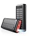 Solar Powerbank 27000mAh, 22,5W PD20W Power Bank Schnell Aufladende, Tragbares Ladegerät für Outdoor Indoor