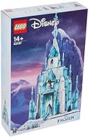 LEGO 43197 Disney Princess The Ice Castle Buildable Toy, with Frozen Anna and Elsa Mini Doll Figures and Olaf Figure