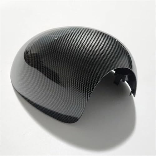 Coque rétroviseur Mini Cooper R55 R57 texture carbone - 5