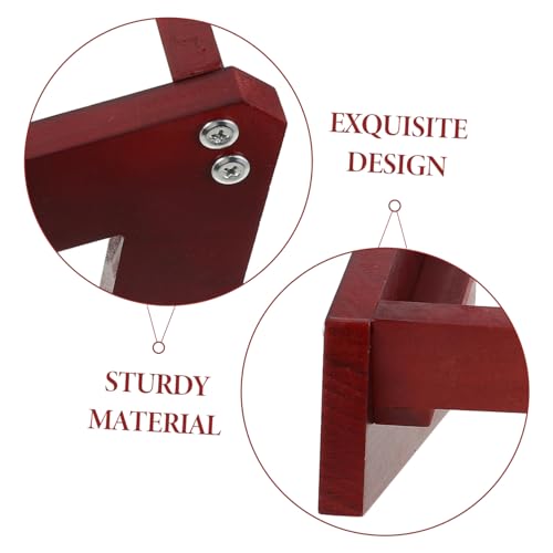 Soporte de vino de madera KICHOUSE para encimera miniatura 5