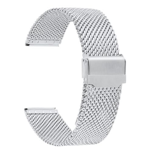Bracelet montre maille acier inoxydable style gourmette élégant pour un look intemporel