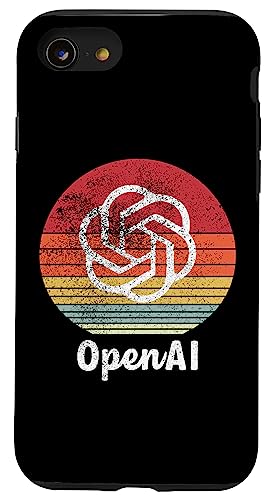 Coque pour iPhone SE (2020) / 7 / 8 Retro Vintage OpenAI Research Computer Software Engineer