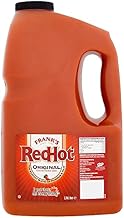 Frank's RedHot Original Pepper Sauce Hot Pepper Sauce with Cayenne Pepper Pods 3.78L Canister - Imported by Shestore24