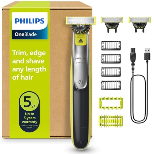 Philips OneBlade 360 Auténtico Barbero, afeitadora y...