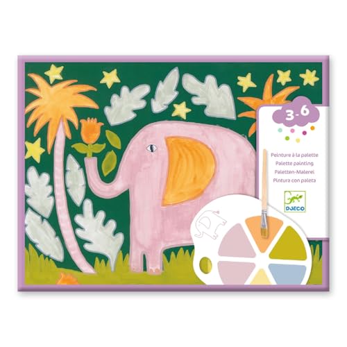 Djeco Fantasie4Kids OHG Malset 3-6 Wilde Tiere