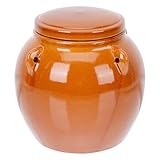 Contenant à kimchi coréen : petit et compact, facile à ranger, ne prend pas de place, bocal à cornichons