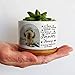 Mallijik Personalized Pet Dog Memorial Plant Pots Pet Remembrance Dog Photo Plant Pot Bedroom Decor Funeral Keepsake Memorial Bereavement Gifts For Loss Of Pet Picture Gifts For Someone Lost Pet