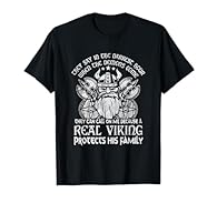 Saying: They say in the darkest hour when the demons come they can call on me because a real Viking protects his family. Ideal for every norse mythology, scandinavian and viking lover, who is a son of Odin. Makes a great gift for every man or woman w...