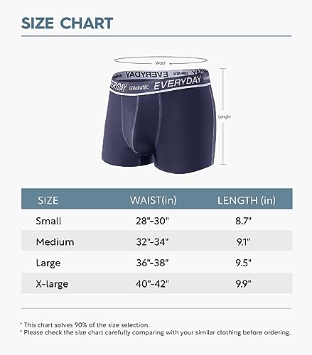 Separatec Bamboo Rayon Men's Underwear Soft Breathable Trunks With Dual Pouch Design Multipacks(Xl, Black) #TOP6