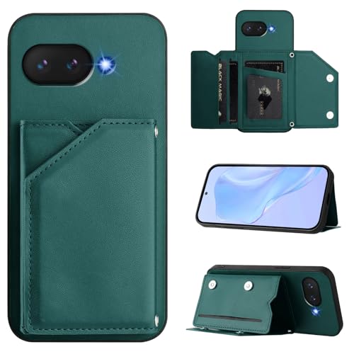 Housse Google Pixel 9A antichoc avec béquille vidéo et rabat magnétique