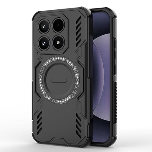 CLOYAAR Back Cover Case for Xiaomi 17|Military Shockproof Case - Protective Magnetic Armor |Camera Protection Back Cover Case for Xiaomi 17 -Black