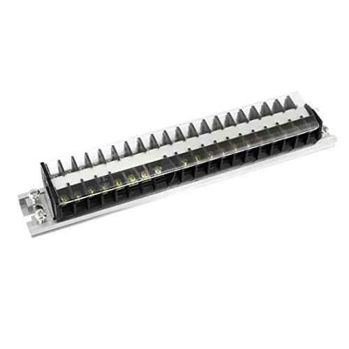 Aexit 660V 15A Terminal Barrera 40 Posiciones 9.5mm miniatura 1